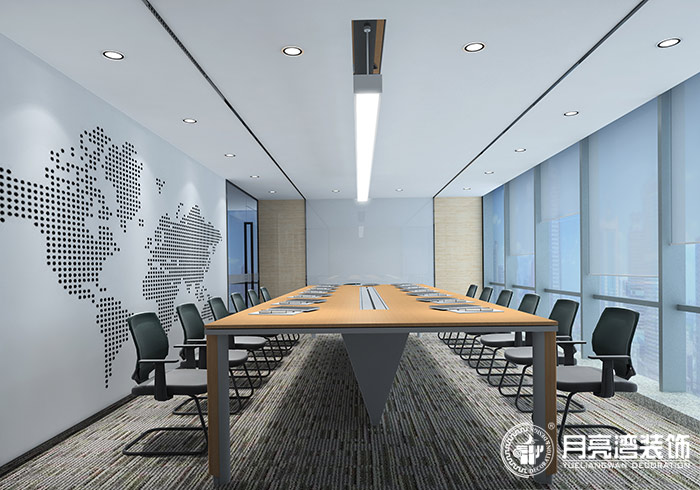珠海会议室装修设计效果图